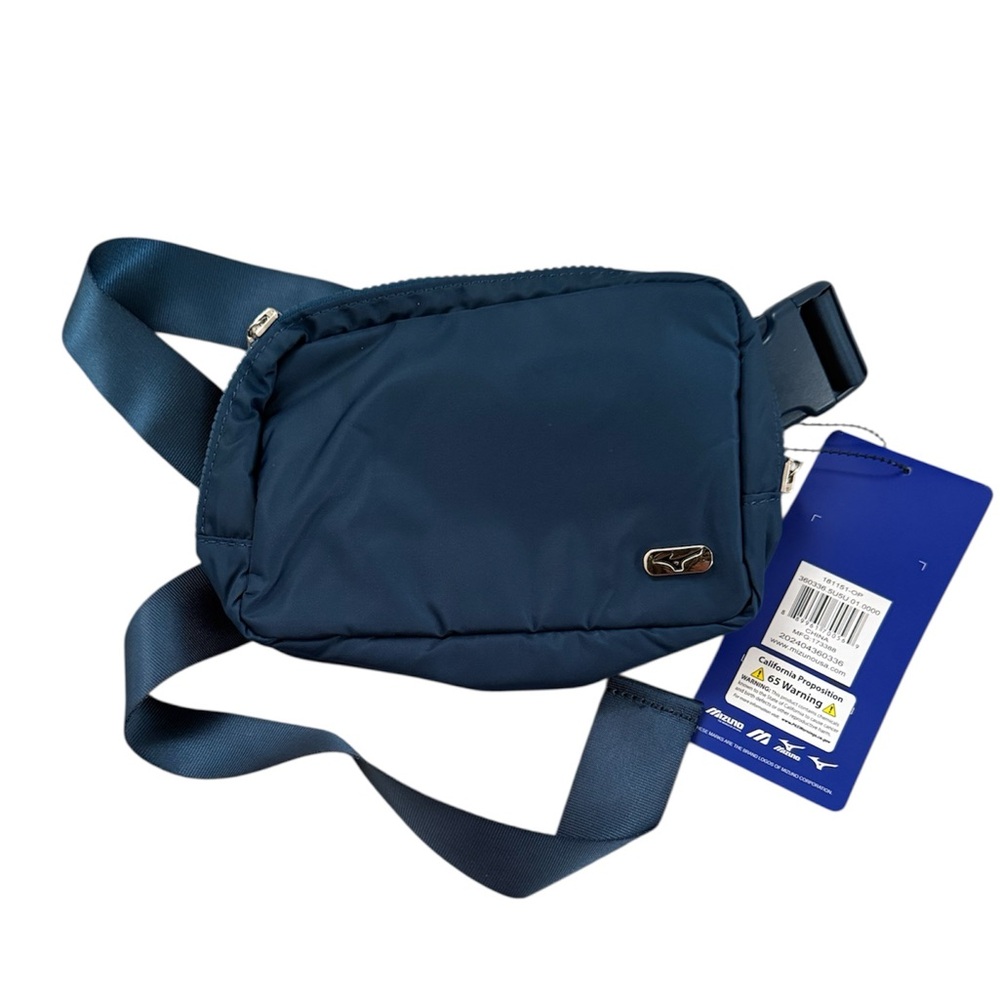 Mizuno  Blue run bird Belt Bag- nWT